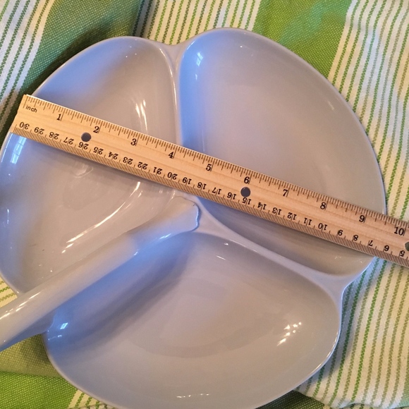 VINTAGE Kokura Ware Divided Handled Serving Dish - Picture 4 of 4